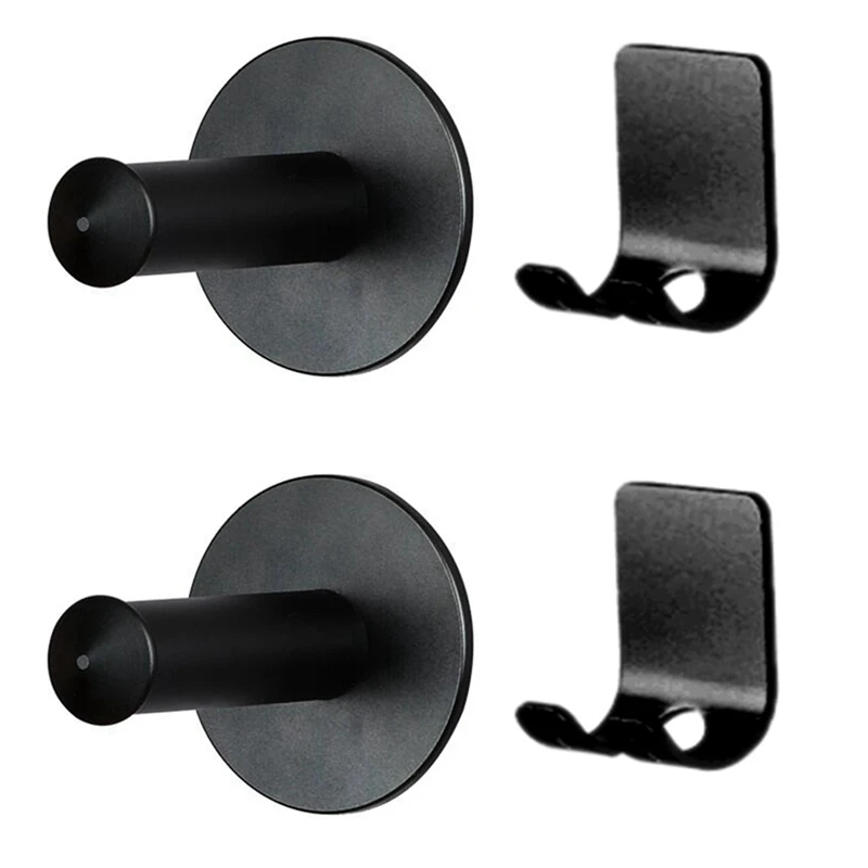 

Hot 2X For Dyson Hair Dryer Hanger Wall Mount Holder For Bathroom Metal Accessories Hanging Shelf Rack Portable Storage-B