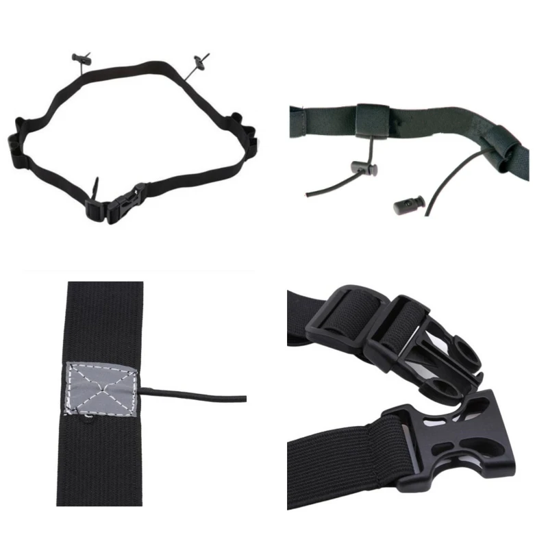 Running Race Number Belt Waist Pack Bib Holder For Triathlon Marathon Cycling Motor With 6 Gel Loops Fitness Sport Accessories image 6