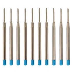 5/10/20/30pcs L:3.9 In Ballpoint Pen Refills for Parker Pens Medium Point blue red Black Ink Rods for Writing Office Stationery