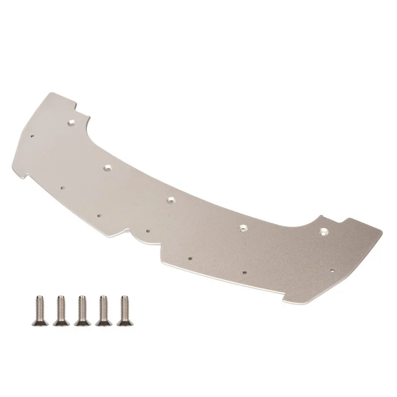 For ARRMA Felony Infraction Limitless F1 1/7 RC Titanium Alloy Front Splitter, Upgraded Ti Front Lip Diffuser for Speed Run Car