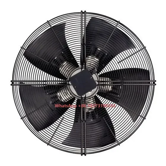 S4D630-CD01-01 630mm IP54 400V AC Cooling Towers Air Conditioner Axial Cooling Fan With Guard Grille