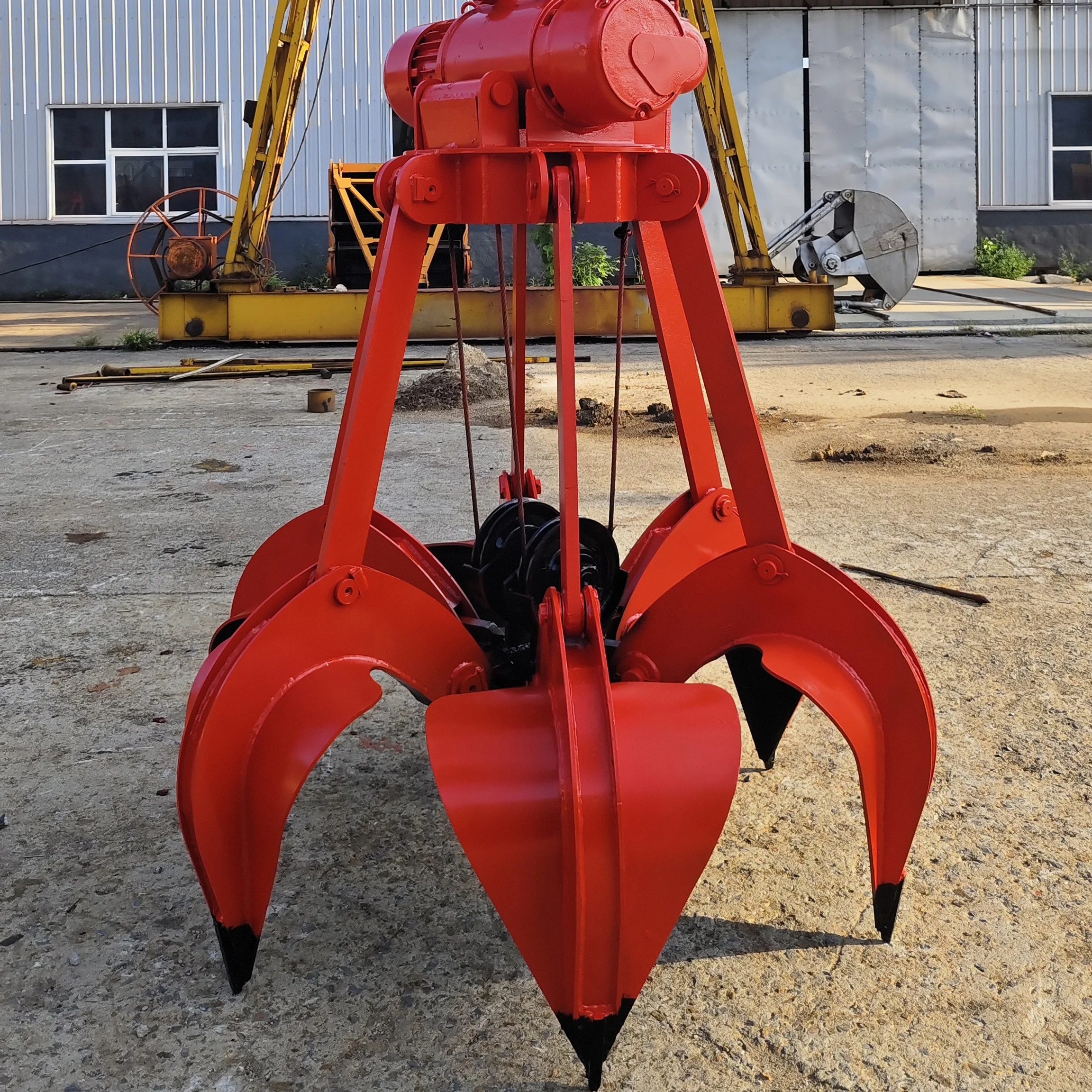 Large Hydraulic Six-Petal Grab with Strong Gripping Force Easy Operation Core Engine Motor Components Product Category Grapples view 4