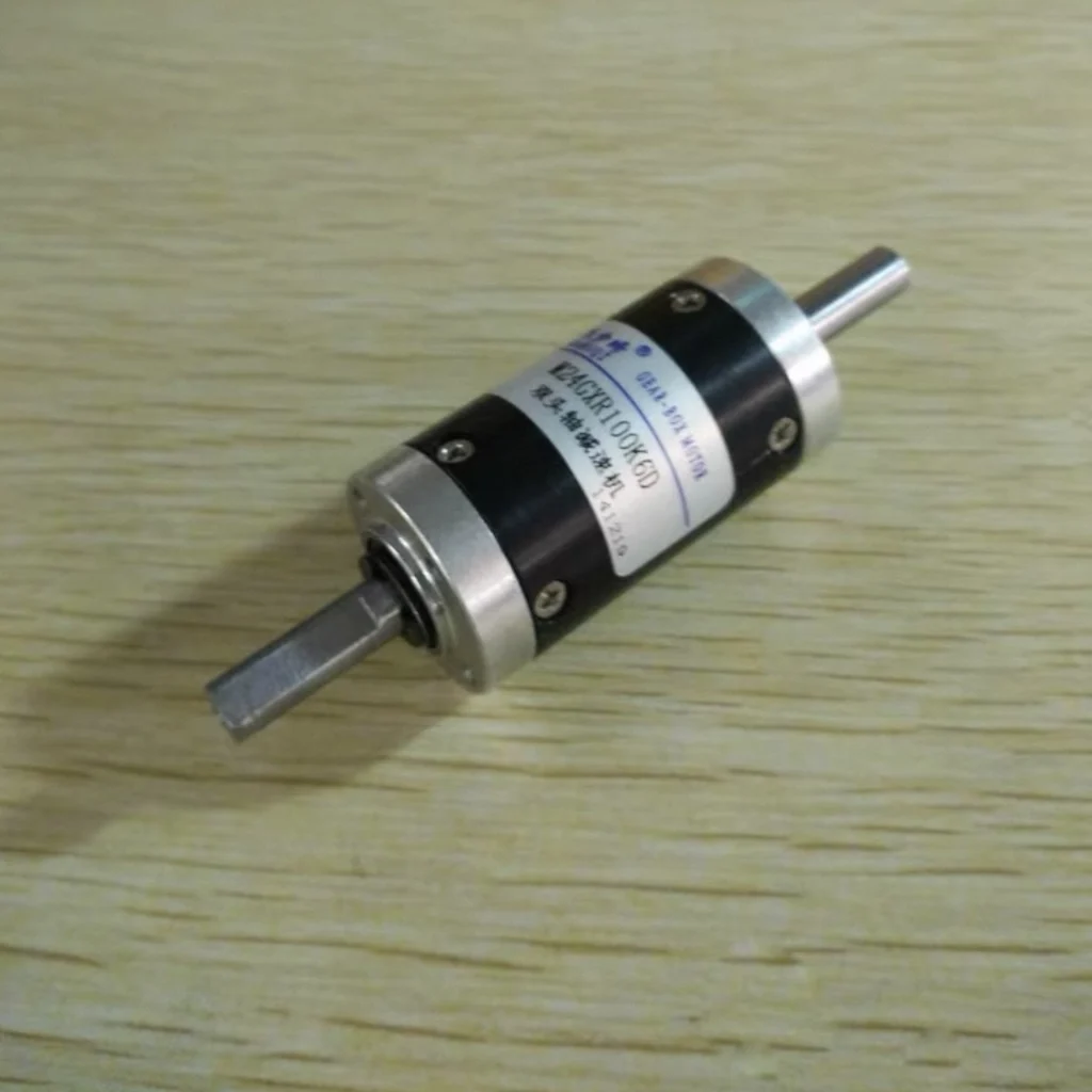 28MM Planetary Gear Reducer Dual Output Shaft 6mm High Torque Increase/Reduction Gearbox for Robotic Applications