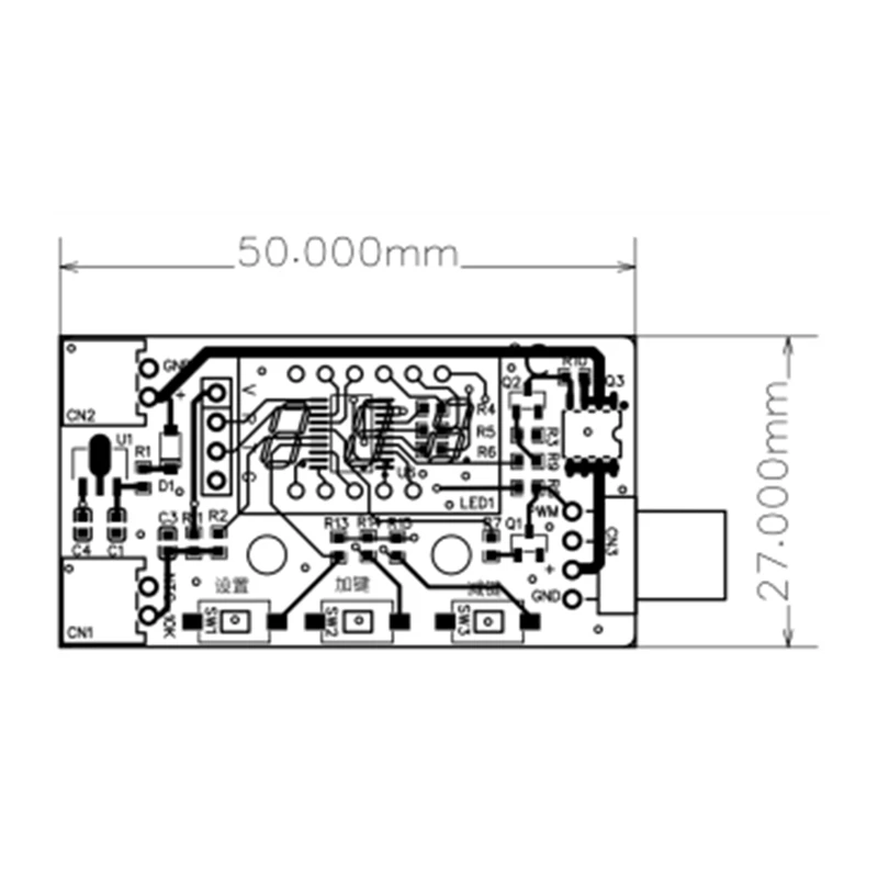 Módulo Controlador de Temperatura para PC Fan, Detector de Temperatura, Sonda, 4 Fios, Governador, STK IC, DC, 12V, PWM