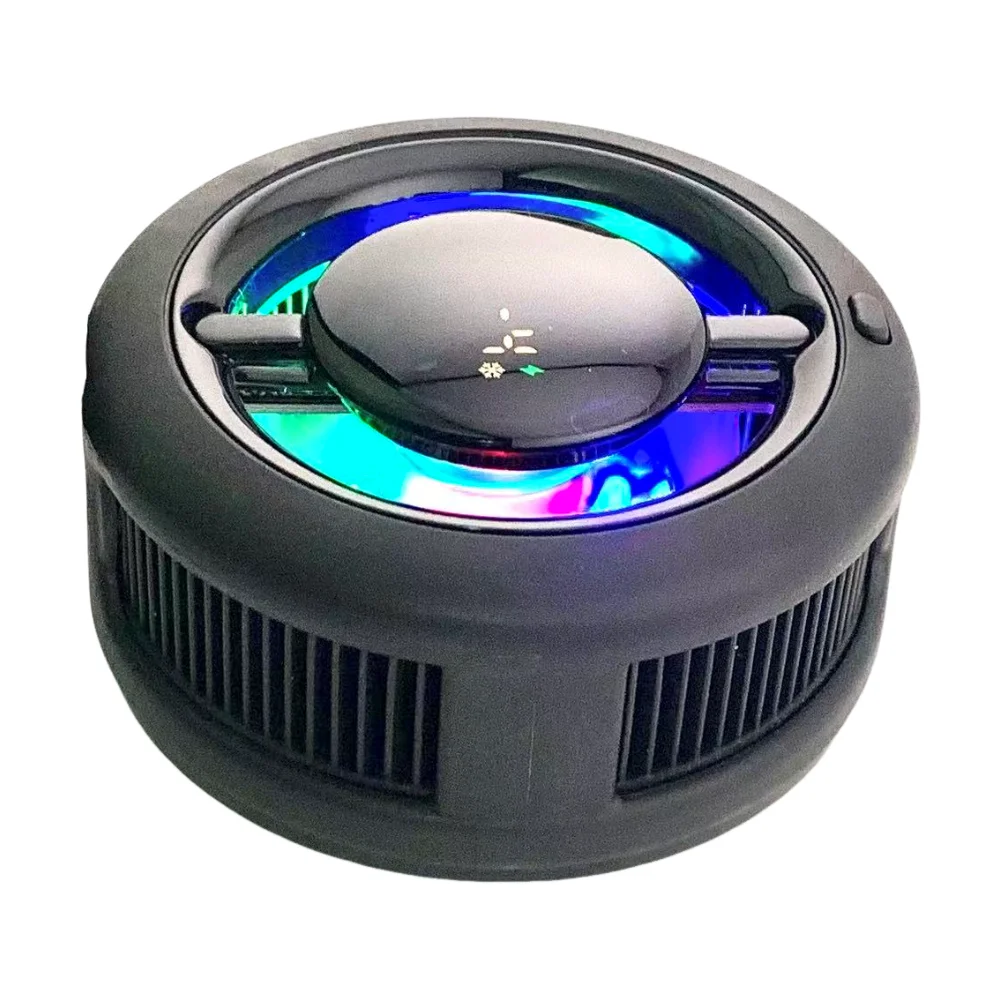 MEMO CX19 Magnetic Wireless Charger Semiconductor Phone Cooler with Large Digital Display 15W High P