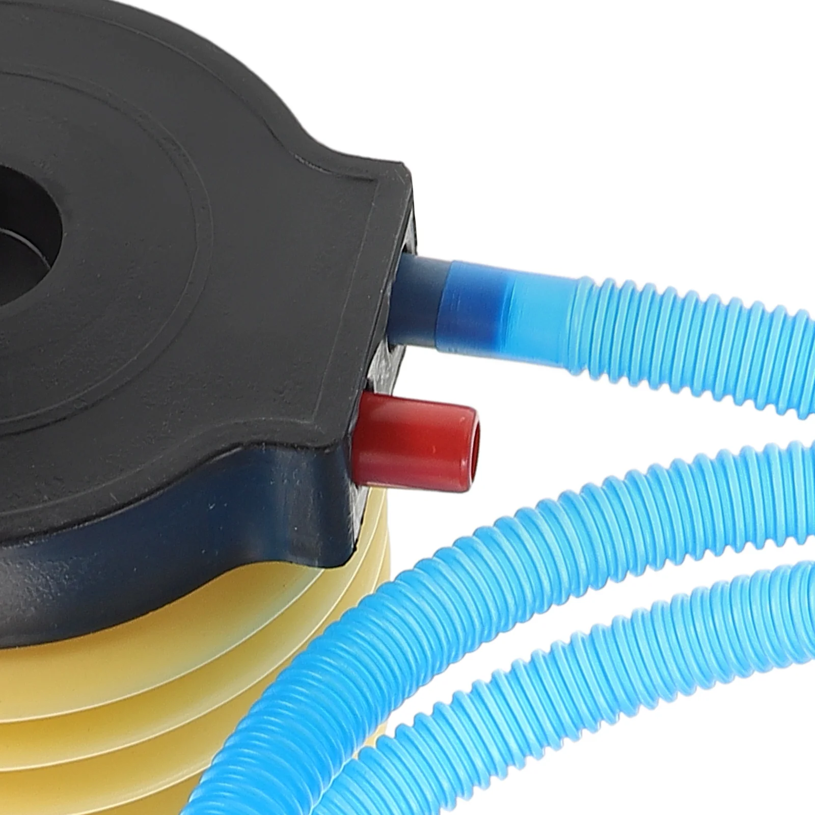 4 قطع مضخة قدم محمولة لسرير قابل للنفخ مرتبة هوائية قارب كرة بالون مضخة شديدة التحمل مقاومة للاهتراء