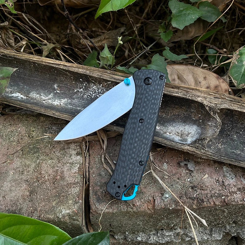 عالية الجودة BM 533 535 940 سكين جيب قابل للطي S35V شفرة فولاذية ألياف الكربون مقبض الصيد في الهواء الطلق التخييم EDC أداة هدية #3