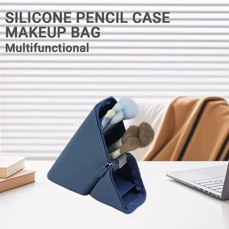 Pen Cup Waterproof Multifunctional Organizer Desktop School Office Storage For Office School Supplies Pencil Case Desk Organizer