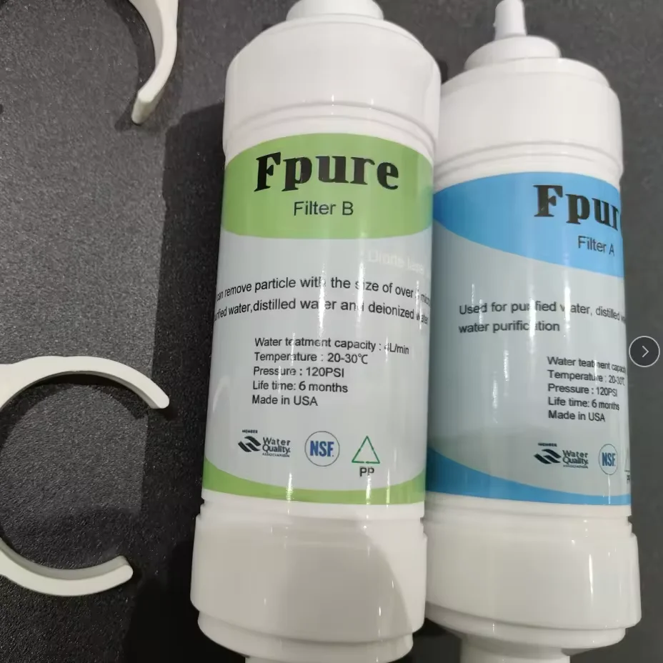 

Best Quality Water filter set Fpure Ion exchange filter+ PP filter for diode laser hair removal machine