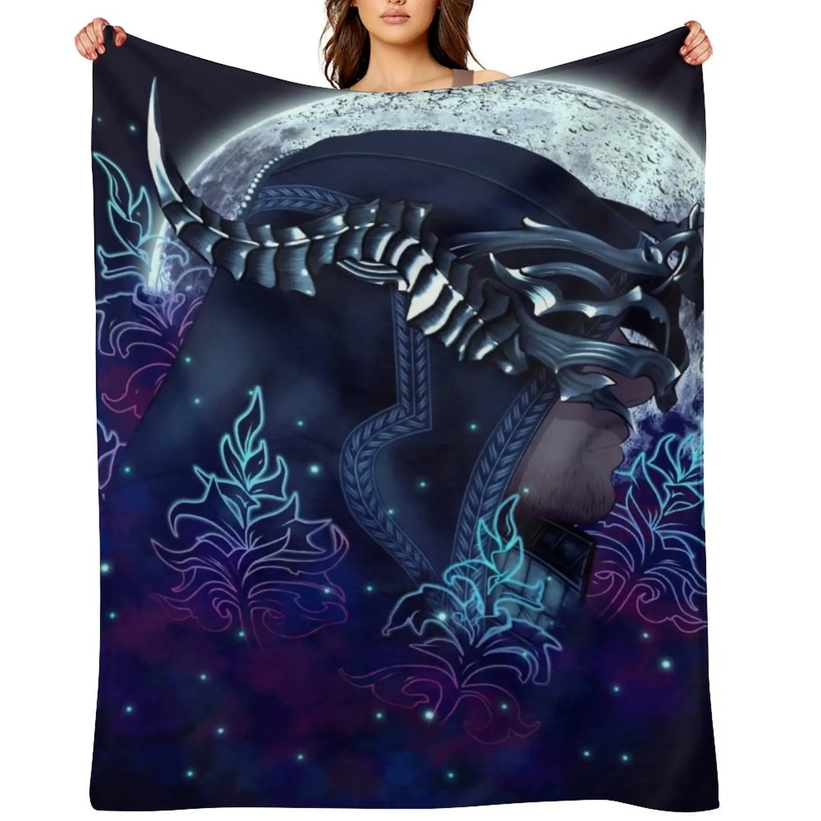 

Nyx Ulric Throw Blanket Custom Large Beach Warm Blankets