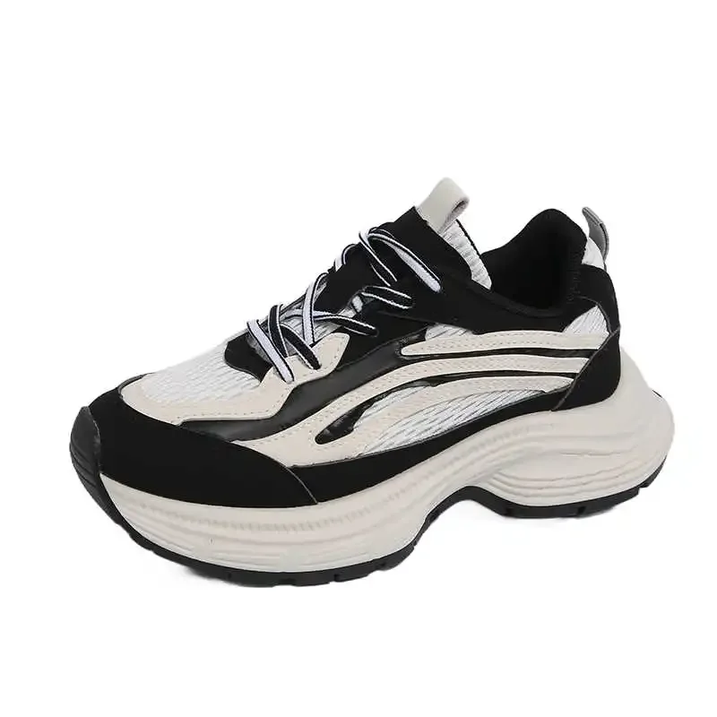 

Appearance Increases Big Sole Woman Flat Shoes For Basketball Female Gym Sneakers White Lady Tennis Sport Twnis Sapa Luxary