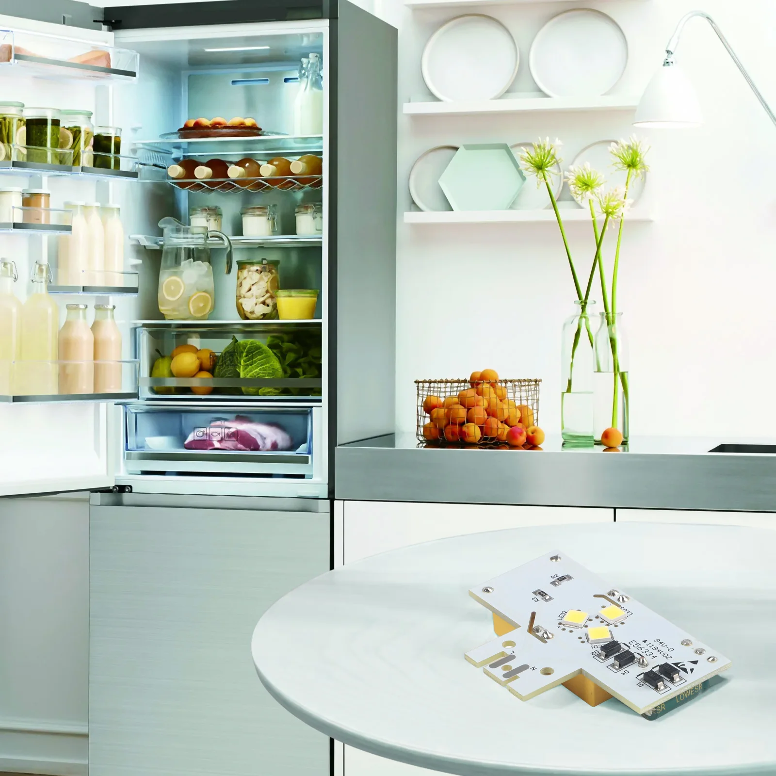 LED Backlight for For refrigerators Enhances Visibility and Food Preservation Module Compatible with H5T811IMXH1U