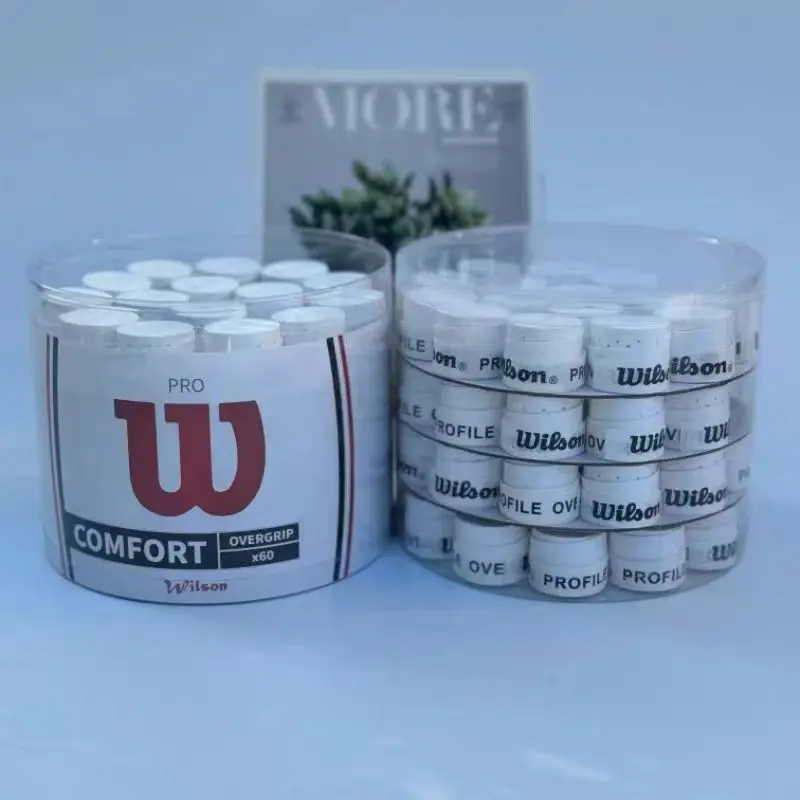 Wilson Universal สบาย Wilson Sticky Grip สําหรับแบดมินตันและเทนนิสอเนกประสงค์เจลมือกีฬาดูดซับเหงื่อ