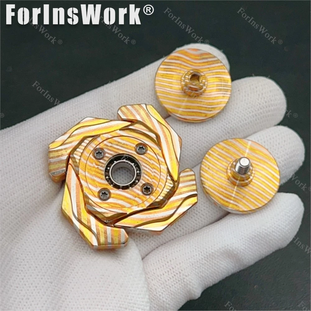 Hope EDC Haze 3.0 Magnetische Saugöffnung MINI Fidget Spinner Büro Schreibtisch Zubehör Erwachsene Zappelspielzeug Erwachsene Stressspielzeug