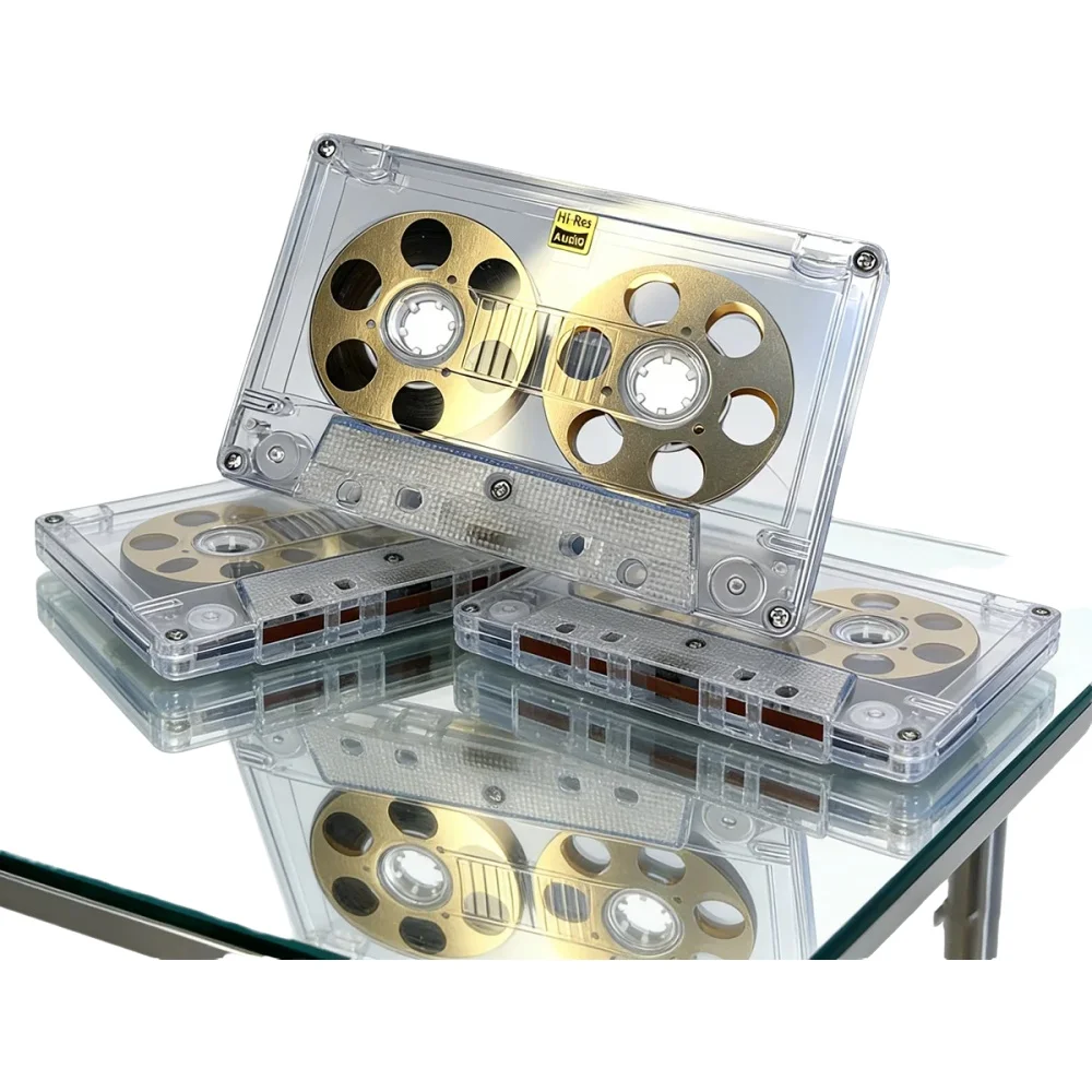 Nieuwe Retro Reel-to-Reel tape cassette Dubbelzijdig Metaal 50 Minuten Lege Tape Audiocassette voor Walkman Opname Zelfgemaakt - afbeelding 2