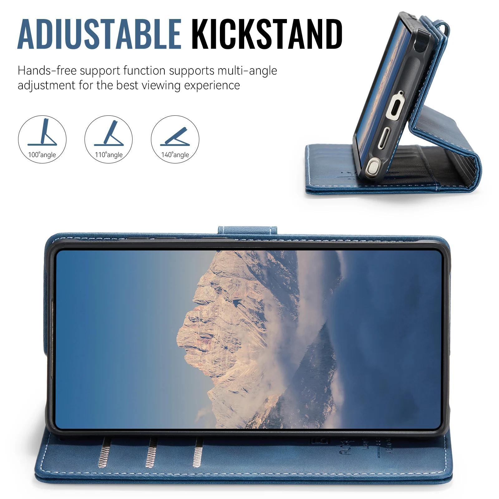 قسط المحفظة بطاقة جلدية قضية الهاتف لسامسونج غالاكسي S25 S24 الترا S25 زائد S25Edge 2 في 1 انفصال المغناطيسي الوجه غطاء