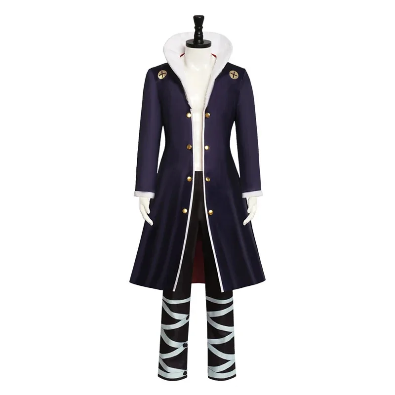 Kostum Cosplay Chrollo Lucilfer Seragam HUNTER Set Lengkap Karnaval Natal Halloween untuk Pria