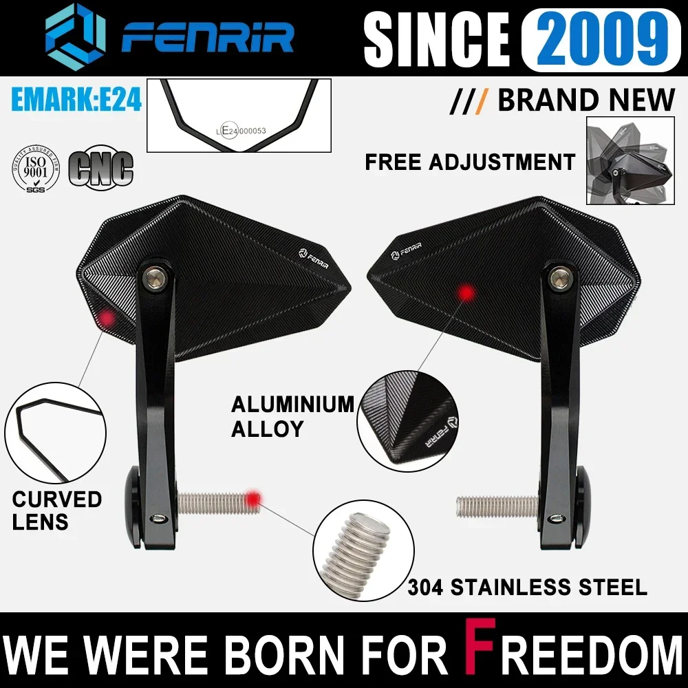 BMWモーターサイクル用ハンドルバーミラー,ミラー,s1000r,s1000rr,r1200r,r1250r,f800r,f900r,s1000xr,rninet,r18,r12,モデルEMARK-CNC