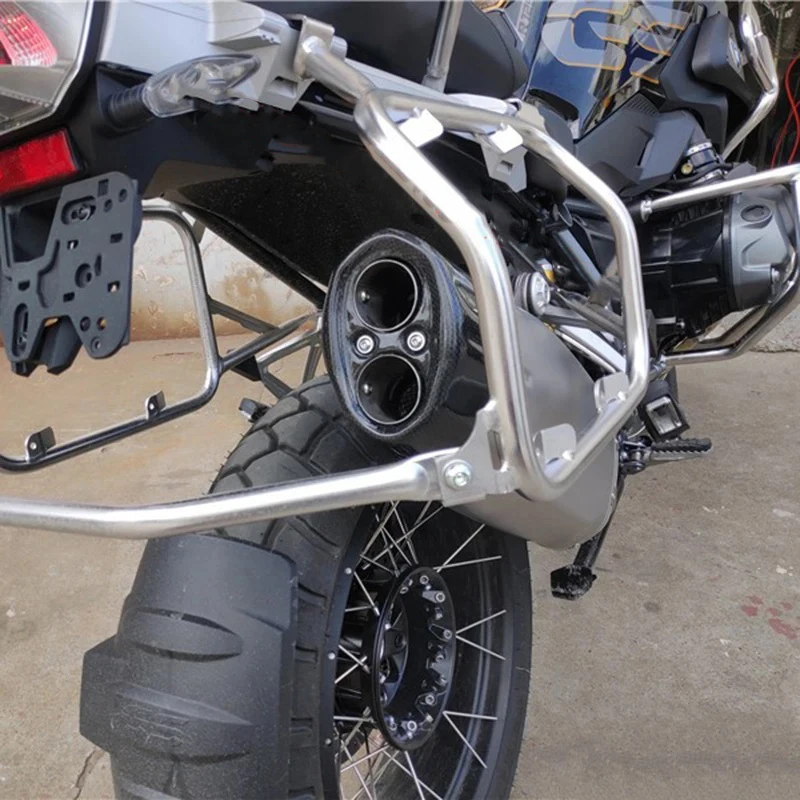 Slip On Motorcycle Exhaust Mid Pipe Muffler Escape For BMW R1200GS R1250GS R1200 R1250 GS ADV Adventure 2019 2020 2021 2022 2023