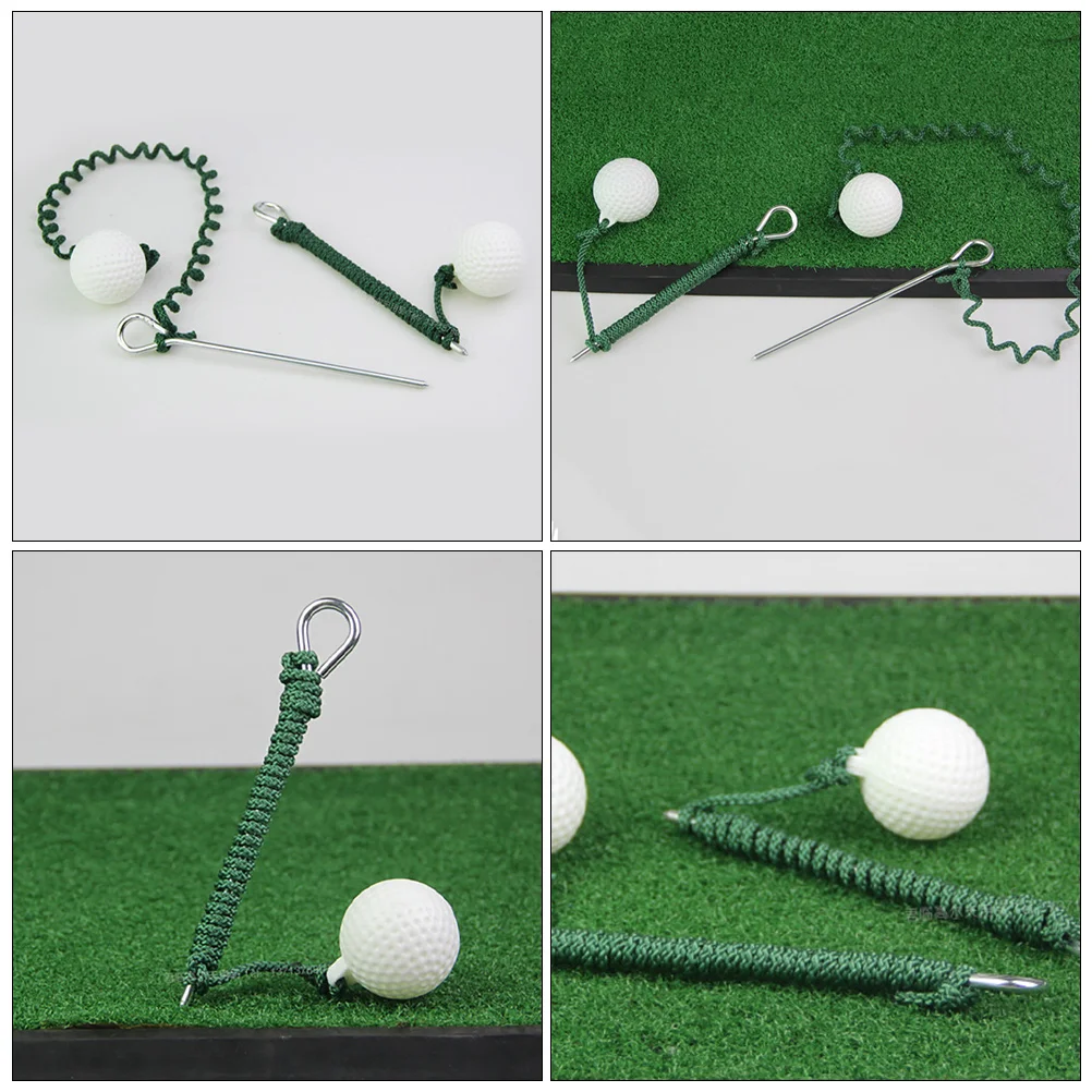 

Swing Trainer Golf Tool Rope Ball Indoor Practice Cord Training Plastic Equipment