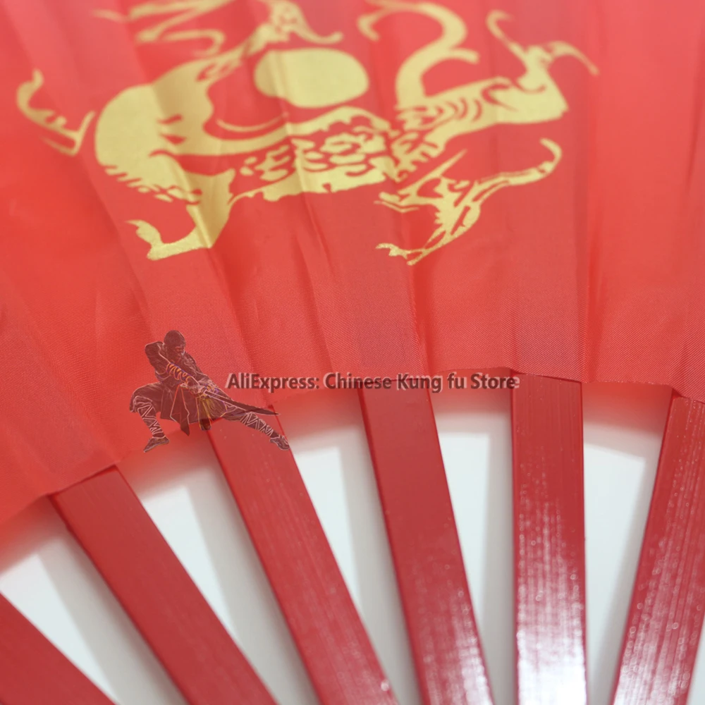 High Quality Beautiful Tai chi Fan Martial arts Kung fu Fans Chinese Bamboo Fans 34cm