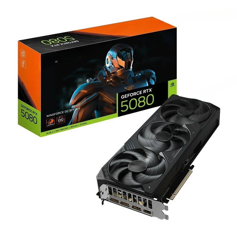 

GeForce RTX 5080 WindForce OC 16GDLSS4 Gaming AI Graphics Card