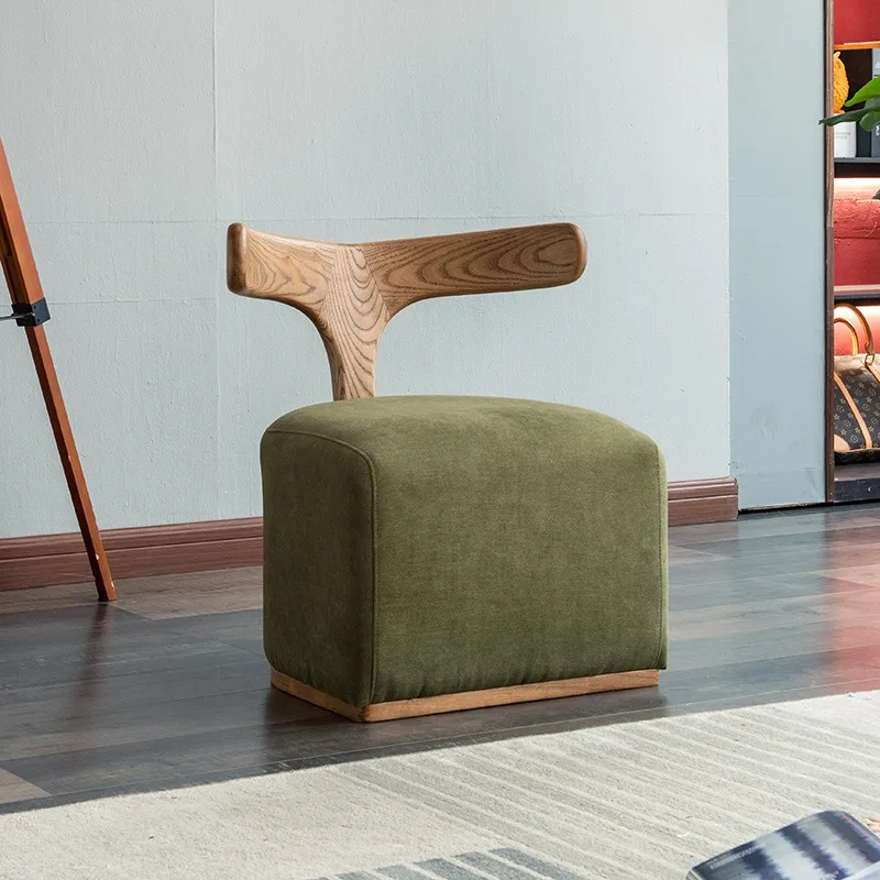 

Nordic Designer Accent Chair Single Sofa for Living Room Vintage Style Armchair Footstool Furniture Single Sofa Chair Furniture