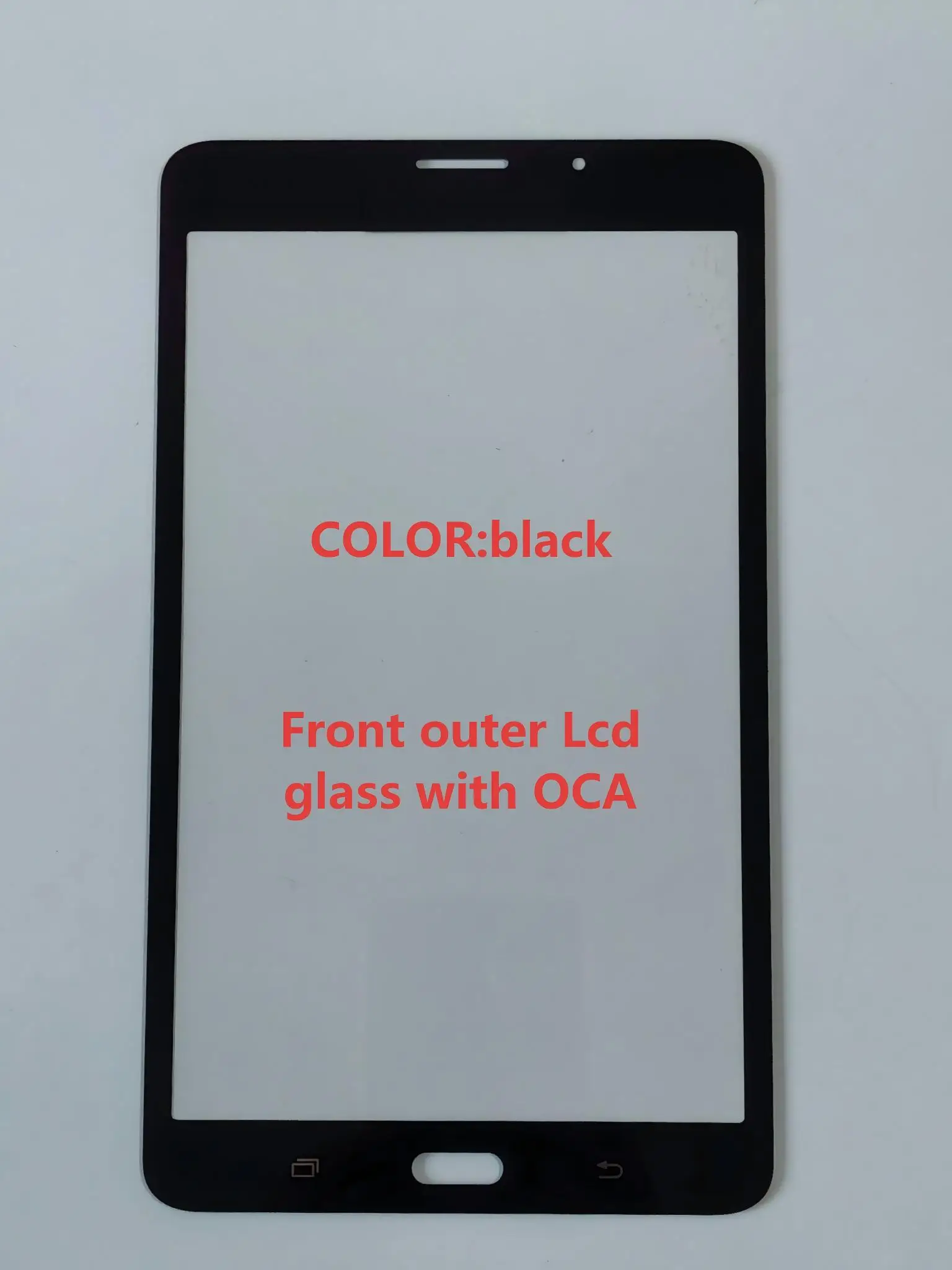 AAA For Samsung Galaxy Tab A 7.0 2016 T280 T285 SM-T280 SM-T285 Touch Screen Panel Tablet Front Outer LCD Glass Lens With OCA
