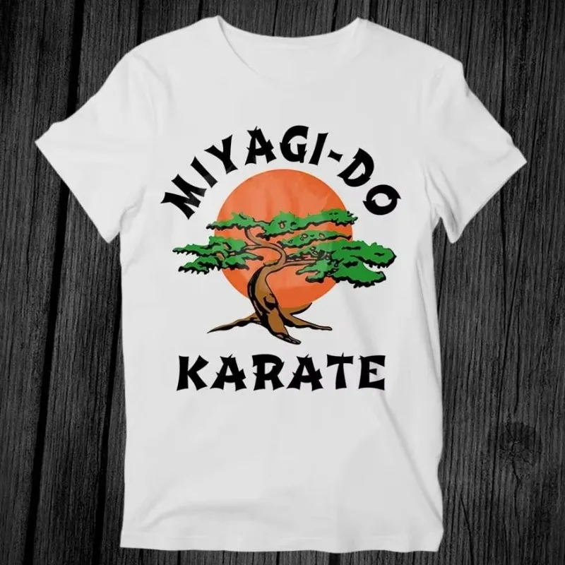 Karate Kid Daniel Cobra Kai TV Drama 80s T-shirt Unisex Streetwear Suitable for All Seasons