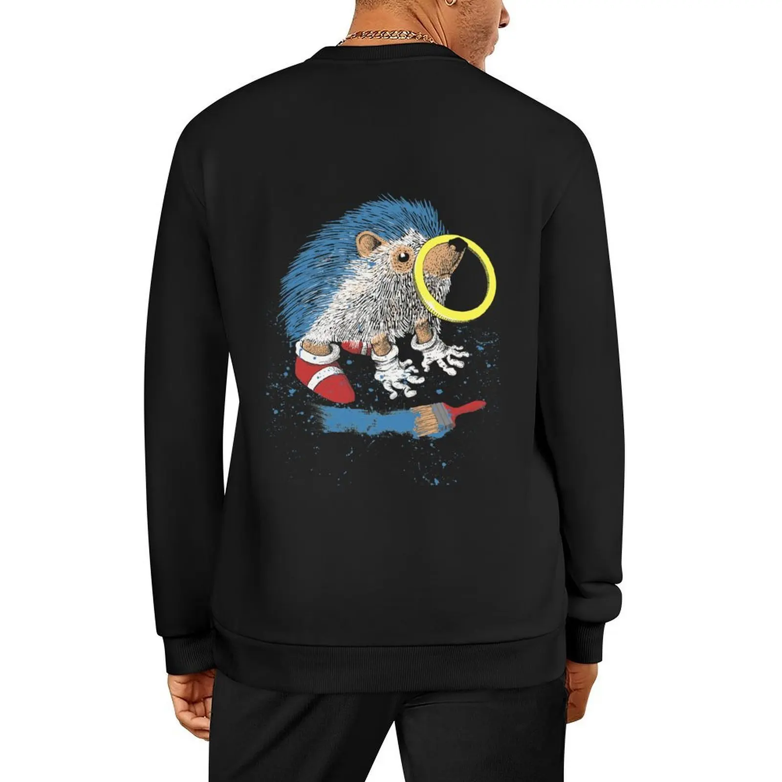 

He wants to be the fastest one. Pullover men's autumn clothes men's sweat-shirt autumn new products autumn clothes sweatshirts