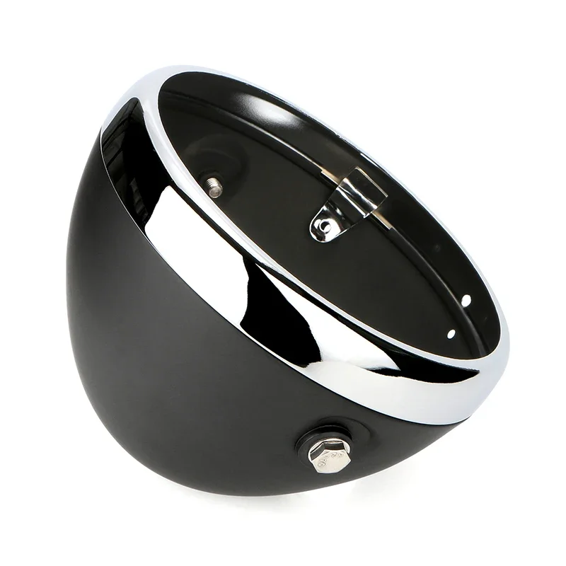 7 Inch Motorcycle LED Headlight Cover Headlight Mounting Bracket Shell Lighthouse for Sportster Cafe Racer Motorbike Part