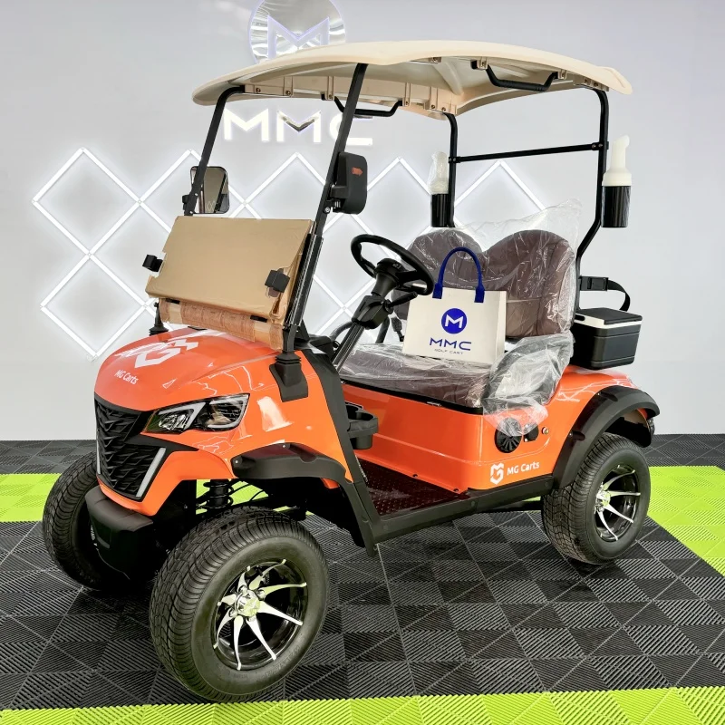 Comfortable Safe Cool 4Wheels Legal Electric Golf Cart 2468 Seats Customization Interior Colors Multiple Models Battery Motors