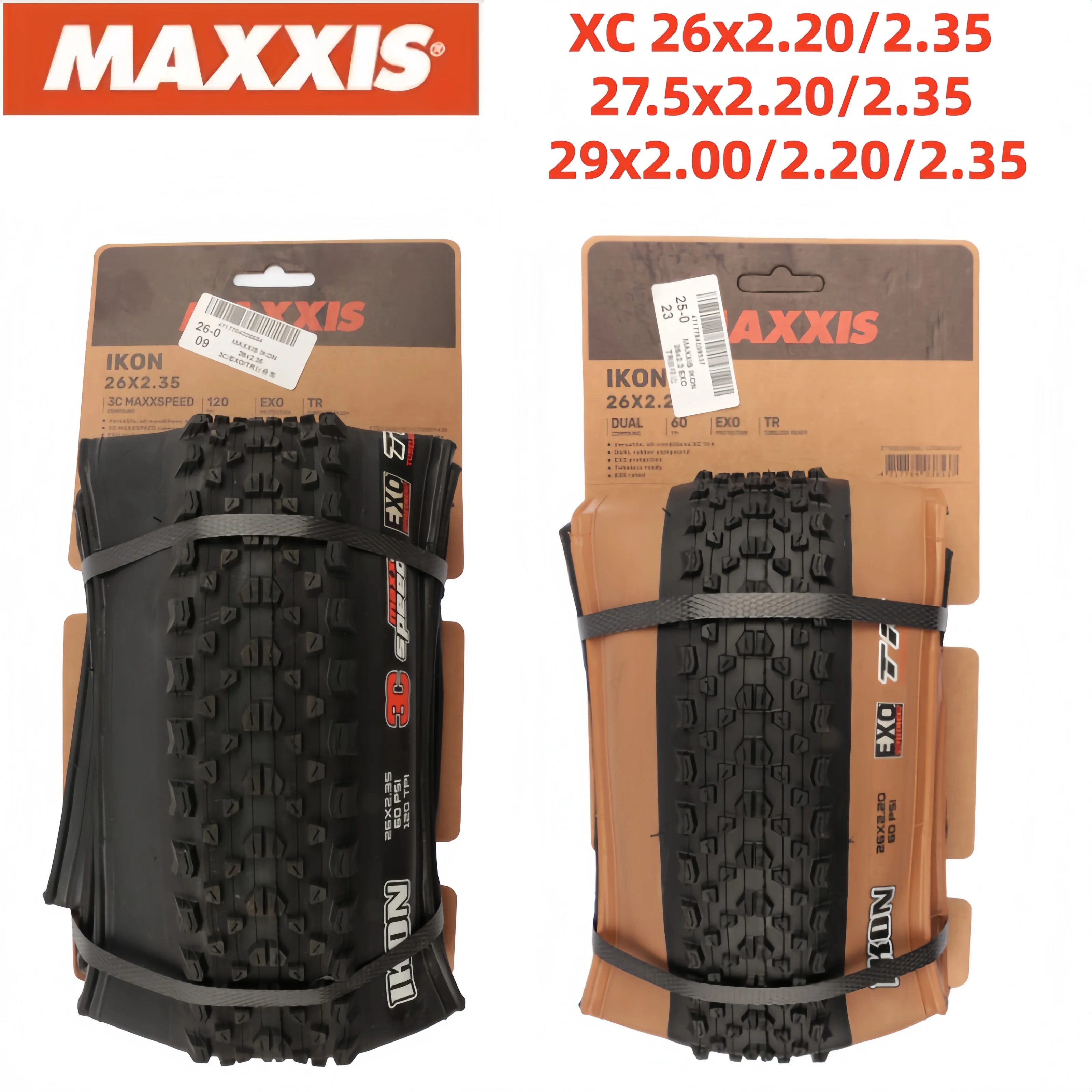 MAXXIS IKON Bicycle Folding Anti Puncture Tire Tubeless Tire 26x2