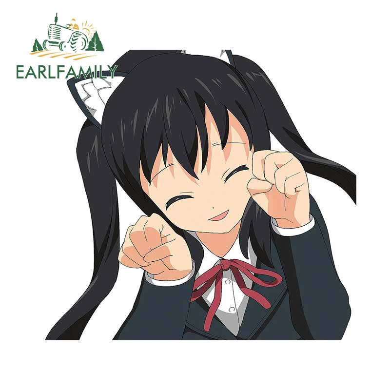 

EARLFAMILY 13cm X 11.9cm For Vinyl Car Wrap Decals Custom Printing Stickers Auto Air Conditioner Personality Creative Decor