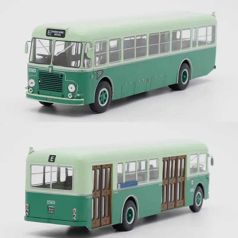 1:43 Fiat 411 ATM 1962 Italian Coach Fiat Bus Car Model Toy