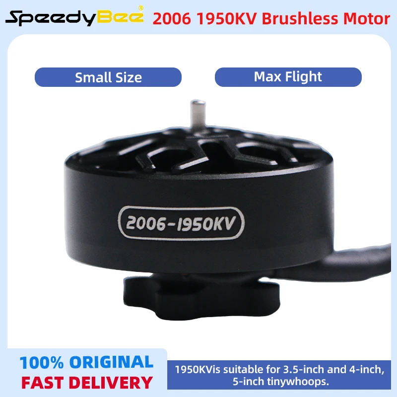 4PCS SpeedyBee 2006 1950KV Brushless Motor For RC FPV 3.5inch/4inch/5inch Cinewhoop Tinywhoop Freestyle Racing Bee35 Drone