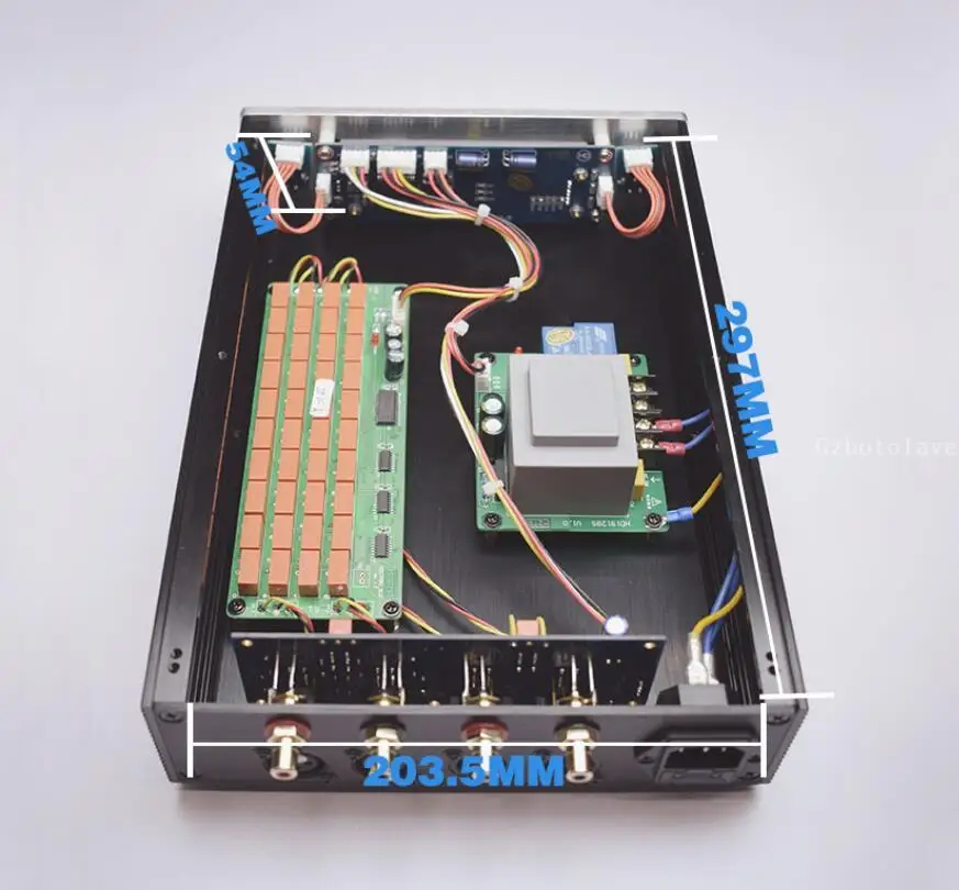 Assembled Balanced Remote Control Volume Controller RCA XLR Relay Motor Potentiometer Electronic Volume VFD LED Display