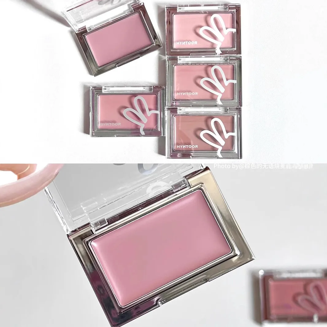 HYNTOOR 보습 블러셔 크림 사용이 쉬운 얼굴 볼 메이크업 색상 조절 밝게하는 컨실러