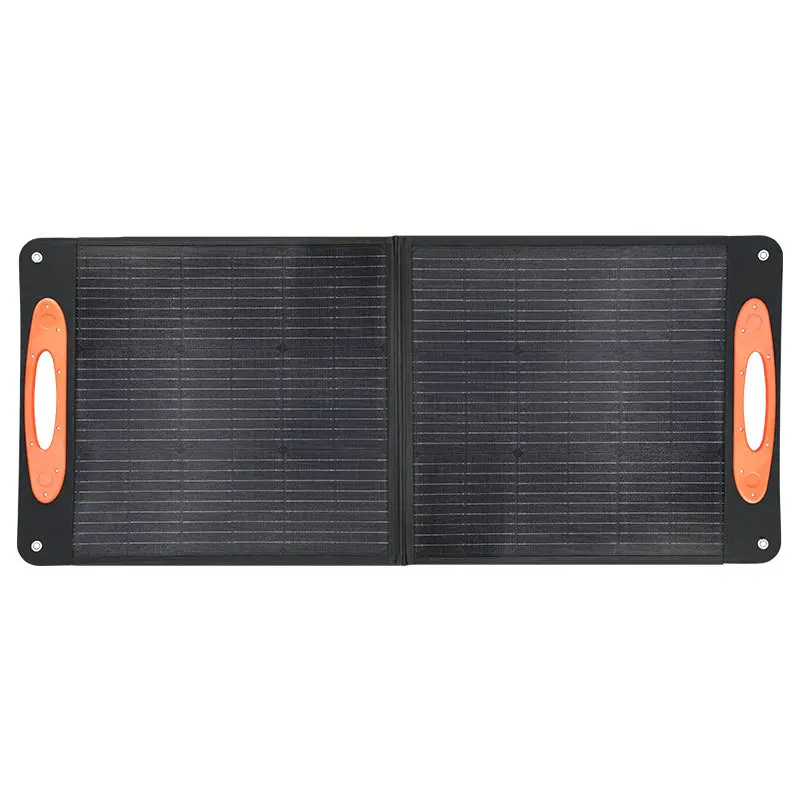 Foldable Solar Panels200W Monocrystalline Solar Panel 20V 5A Portable Foldable No Battery Outdoor Hiking 23% Efficiency