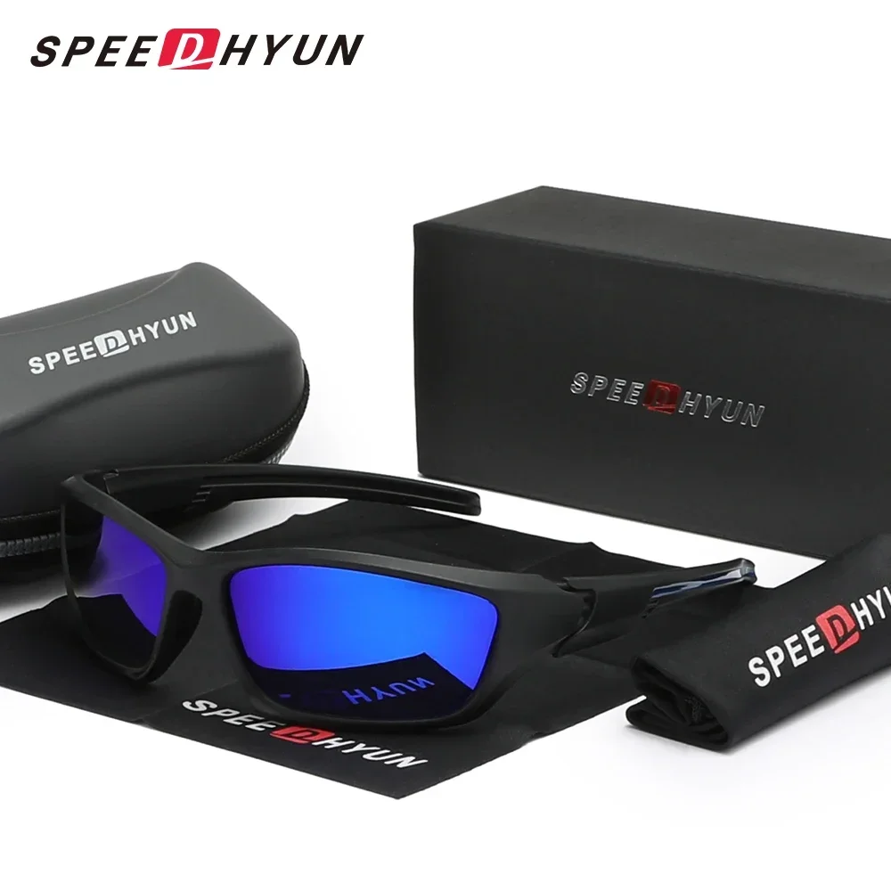 

SPEEDHYUN новые велосипедные мужские защитные очки MTB велосипедные поляризационные очки UV400 с антибликовым покрытием для вождения повседневные спортивные очки на открытом воздухе