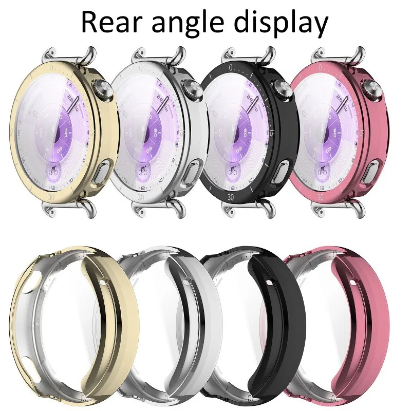 Case for Huawei Watch GT 6 46mm 41mm Screen Protector Case Soft TPU All-Around Protective Bumper Cover Tempered Glass PC Screen - view 4