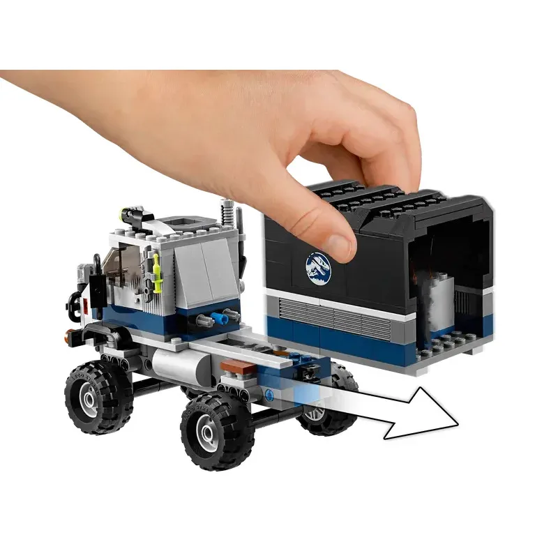 Conjuntos de tijolos MOC Série Blocos de construção Carnotaurus Sastrei ‌ ‌   Girosfera Escape Dinosaur 75929 World Park Brinquedos Presente para Crianças