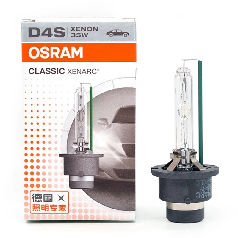 OSRAM D4S 66440CLC 12/24V 35W 4300K HID XENON BULB PAPER BOX XENON HEADLIGHT LAMPS, PAIR