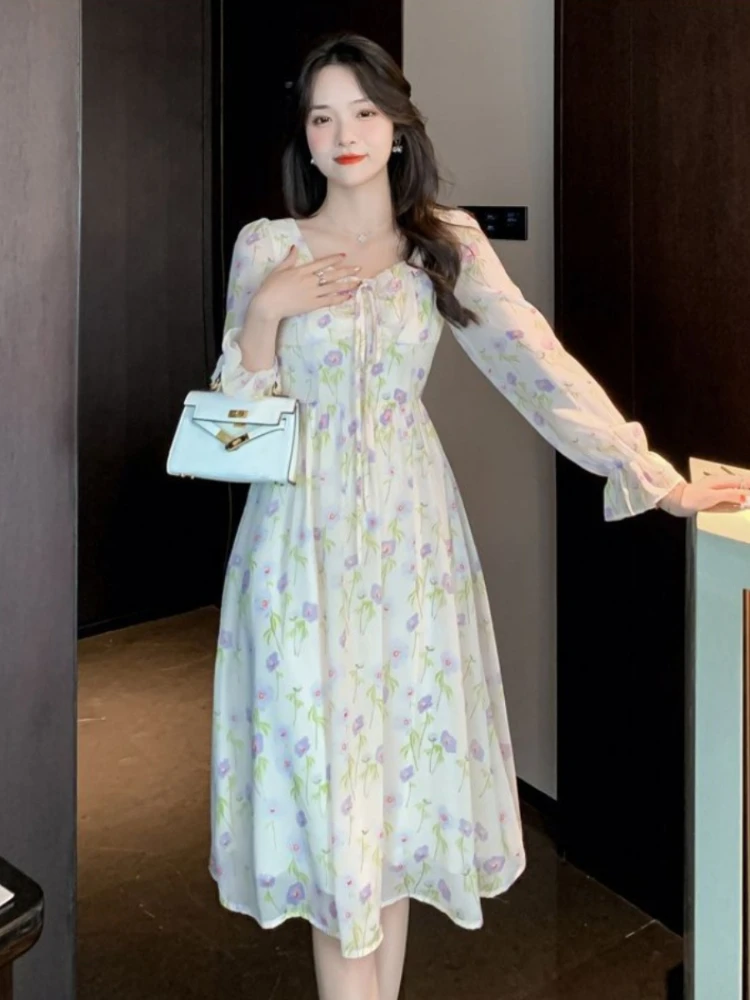 sachin and babi light blue dress Holly Jolly Patched Buttoned Down Dress White / Small main image 1