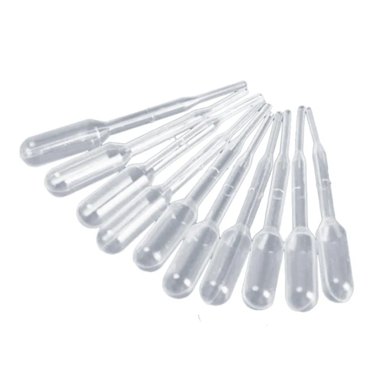 

1000Pcs Transparent Pipettes 0.2Ml Plastic Transfer Pipettes Disposable Eye Droppers Pipettes Science Laboratory Supplies