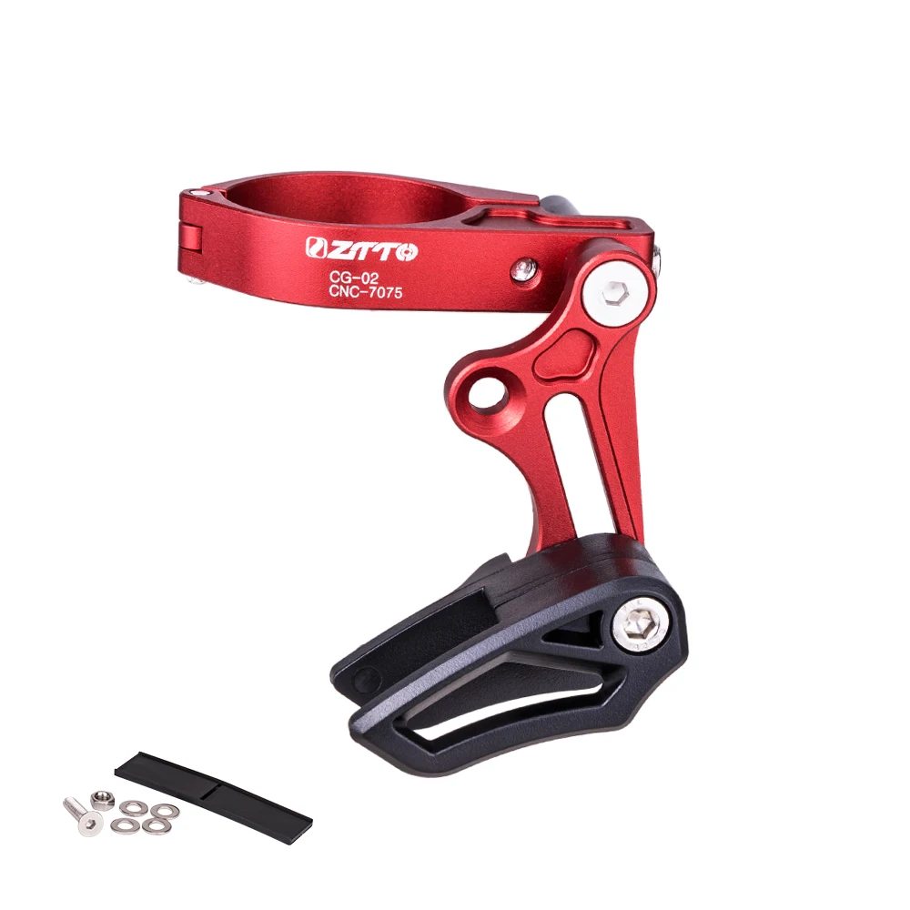 ZTTO CG02 MTB Fahrrad Kettenführung Drop Catcher 31,8 34,9 Klemmhalterung Einstellbar Für Mountain Gravel Bike Single Disc 1X System