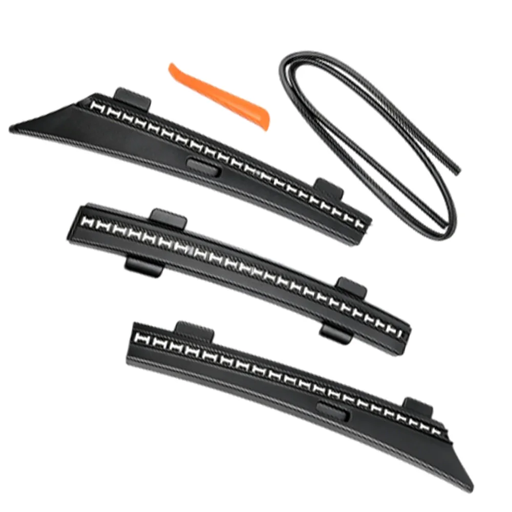 For Tesla Model 3 2017 2018 2019 2020 2021 2022 Car Front Hood Dust Proof Sealing Strips Air Inlet Protective Cover