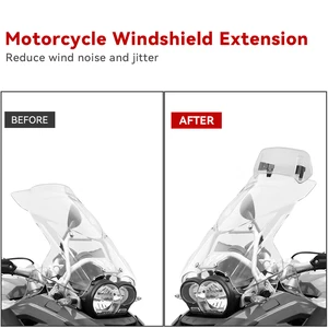 Mở rộng kính chắn gió xe máy, cánh lướt gió có thể điều chỉnh, độ lệch, phù hợp với Honda NC750S, NC700S, CTX700, NSS750, Integral750, NC750X, NC700X 8 Visor bán hàng chính NC750X - 3