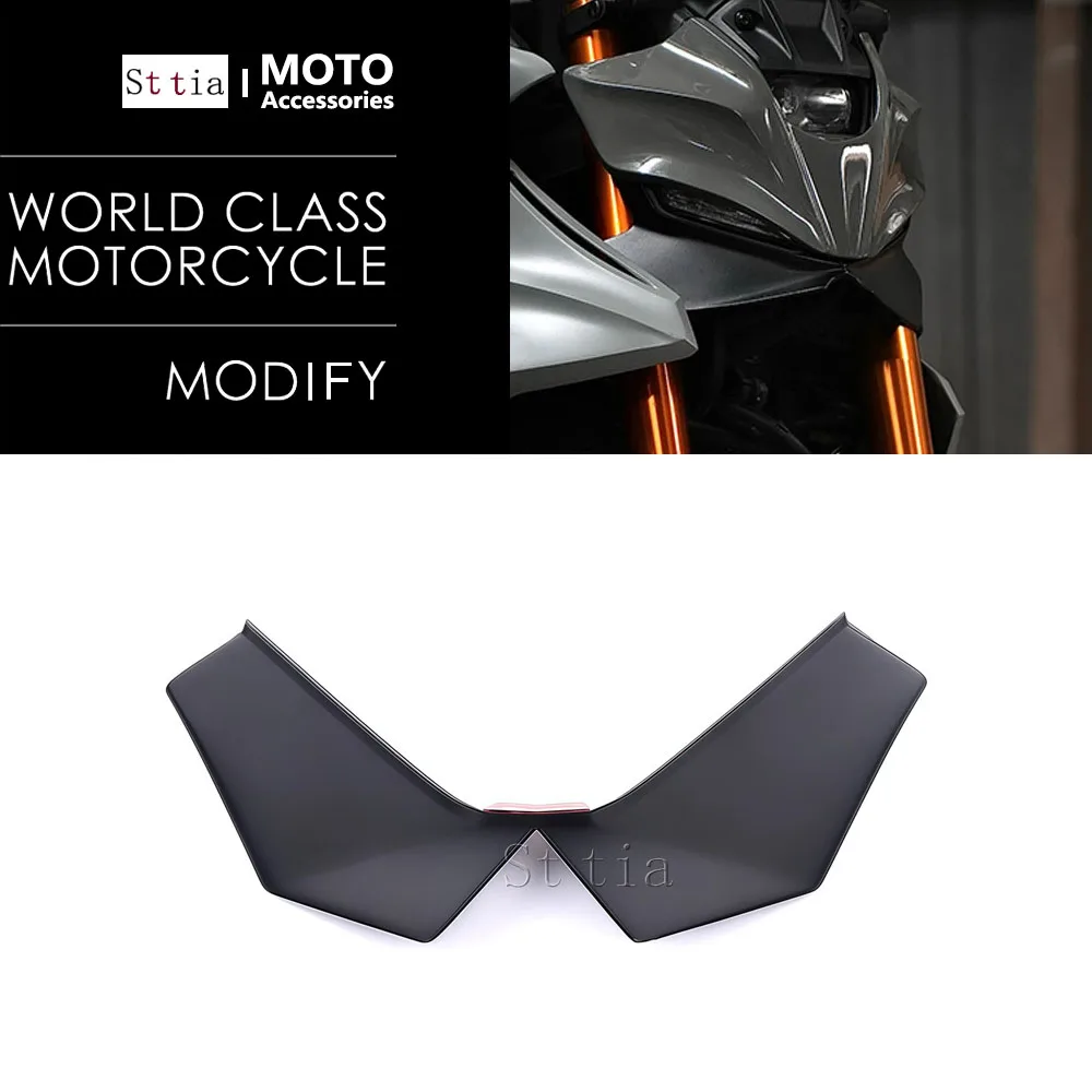 For Yamaha MT09 MT-09 SP 2024 2025- Motorcycle Front Spoiler Kit Accessories Downforce Winglet Aerodynamic Frontal Spoilers