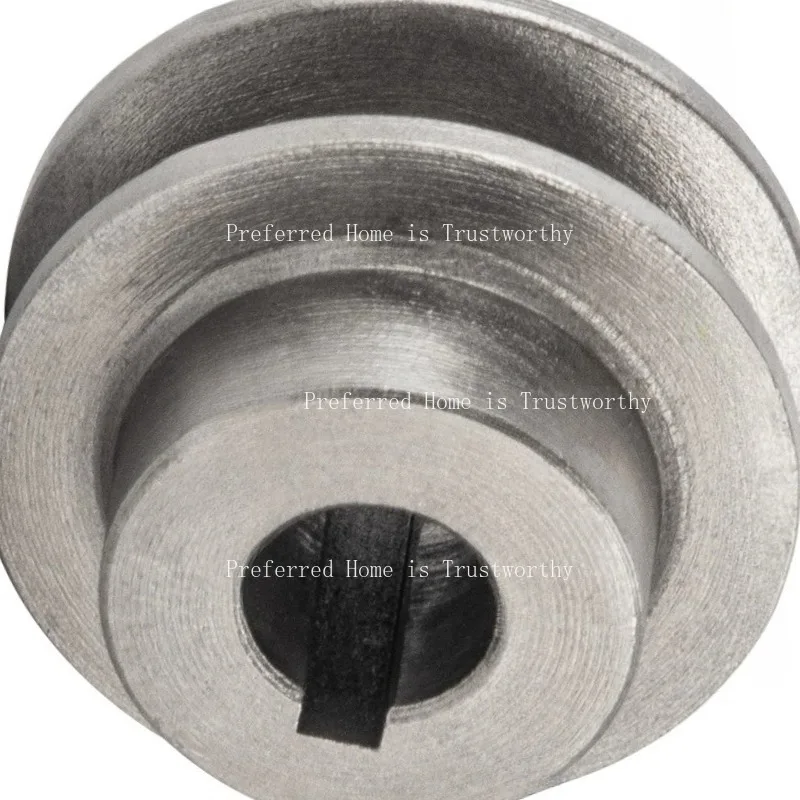 Suitable for 1Pc 1B‑Type Cast Iron V‑Belt Pulley, OD 70mm, Groove Width 16mm, Single Groove Motor Drive Pulley